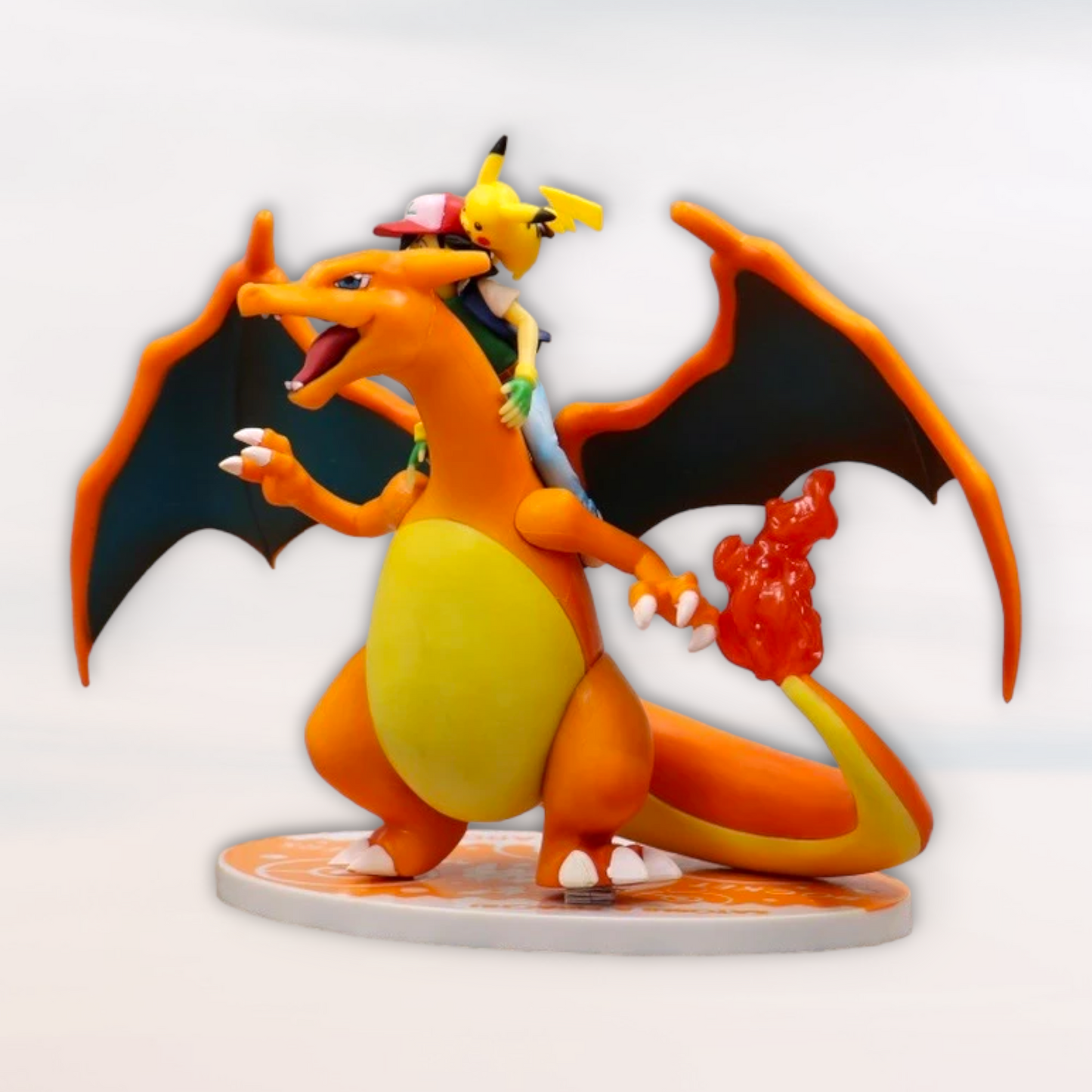 Pokemon figure Ash, Pikachu & Charizard