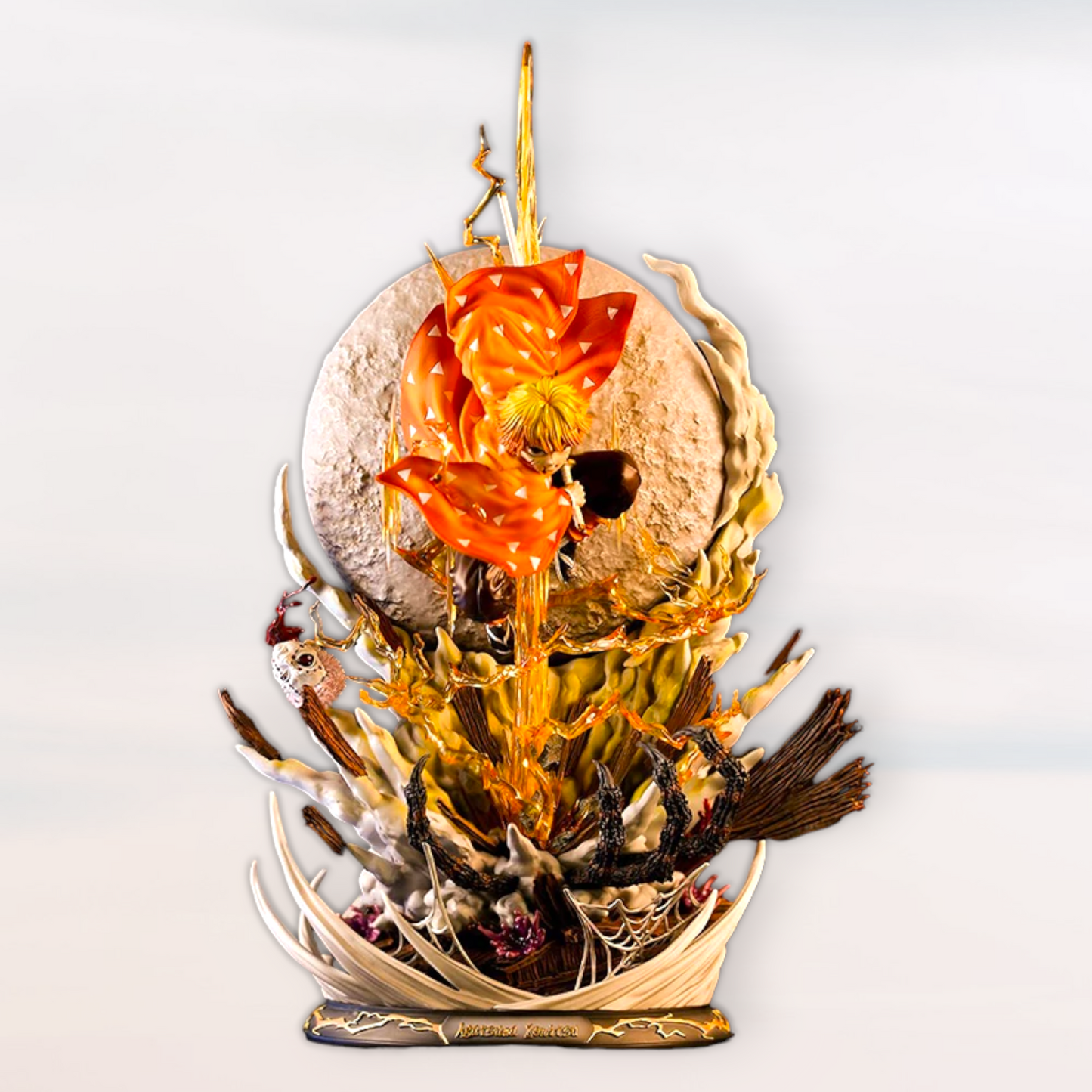 Zenitsu Figure at Mount Natagumo Demon Slayer
