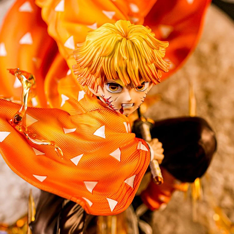 Zenitsu Figure at Mount Natagumo Demon Slayer
