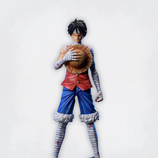 Figurines Luffy / Zoro / Sanji après combat