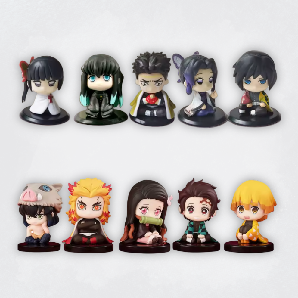 Demon Slayer miniature figures