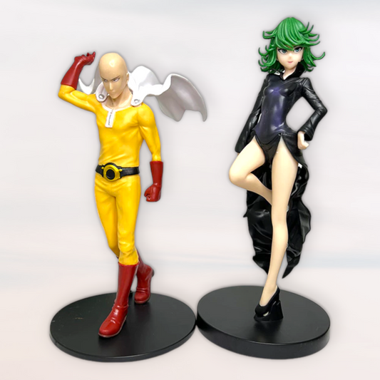 Figurines Saitama et Tatsumaki
