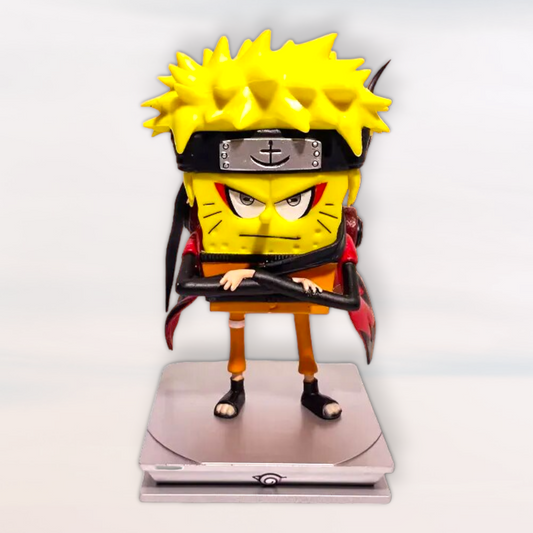 Figurines Naruto x Bob l'éponge