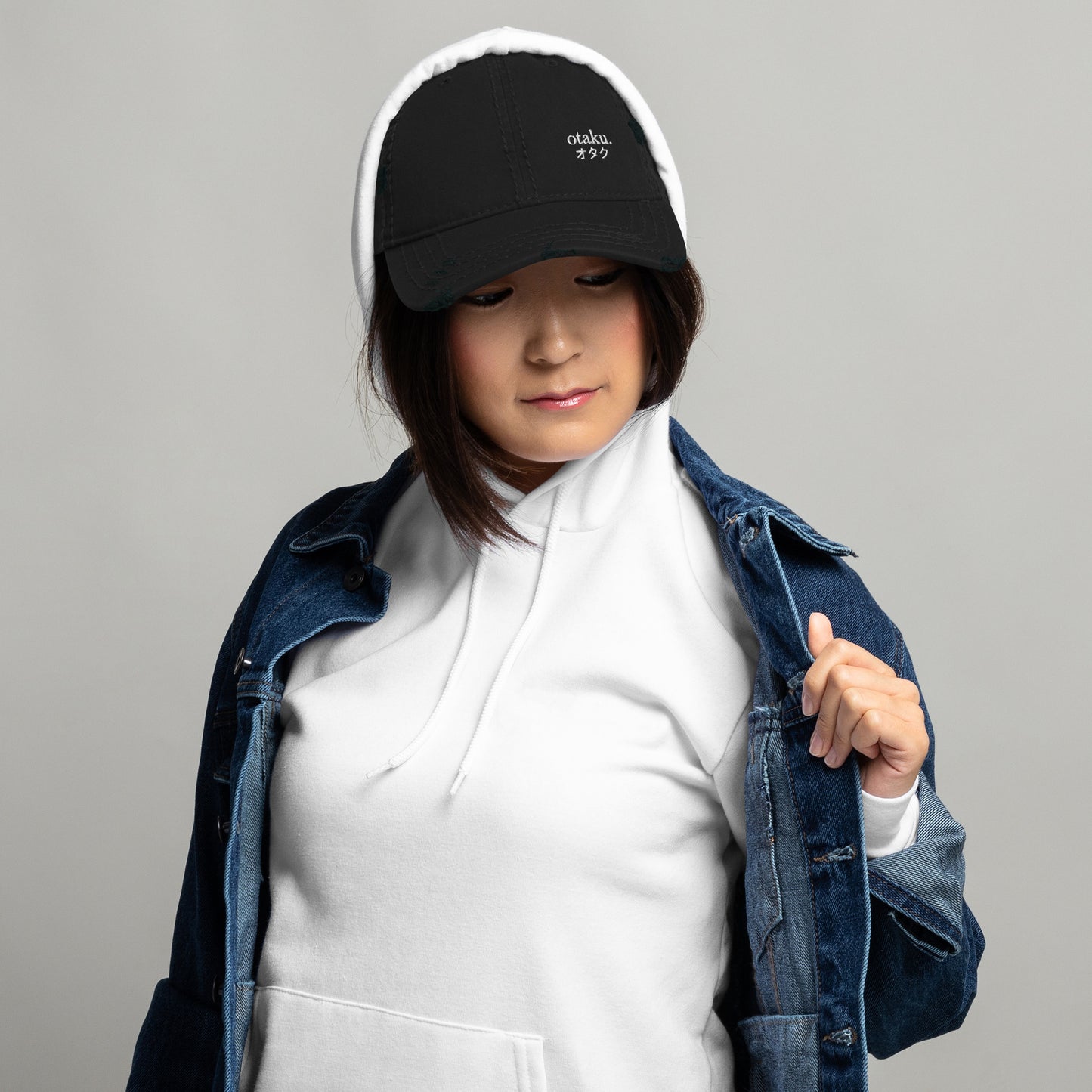 Otaku Worn Effect Cap