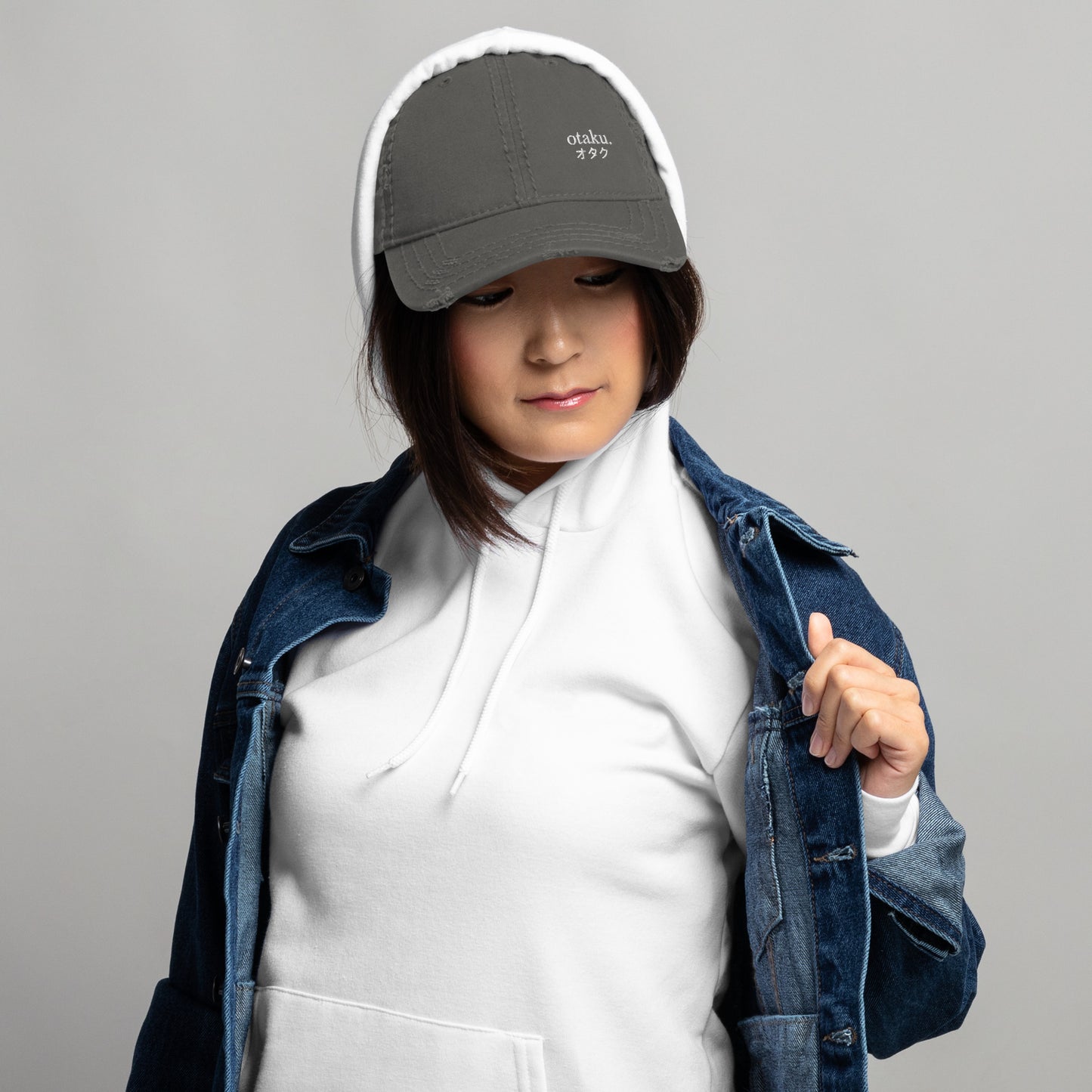 Otaku Worn Effect Cap