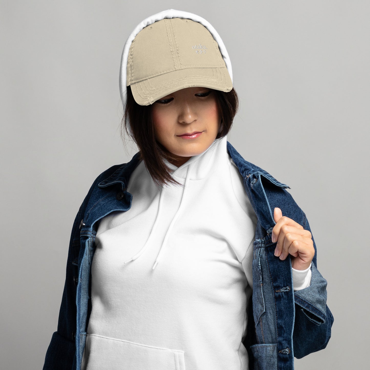 Otaku Worn Effect Cap