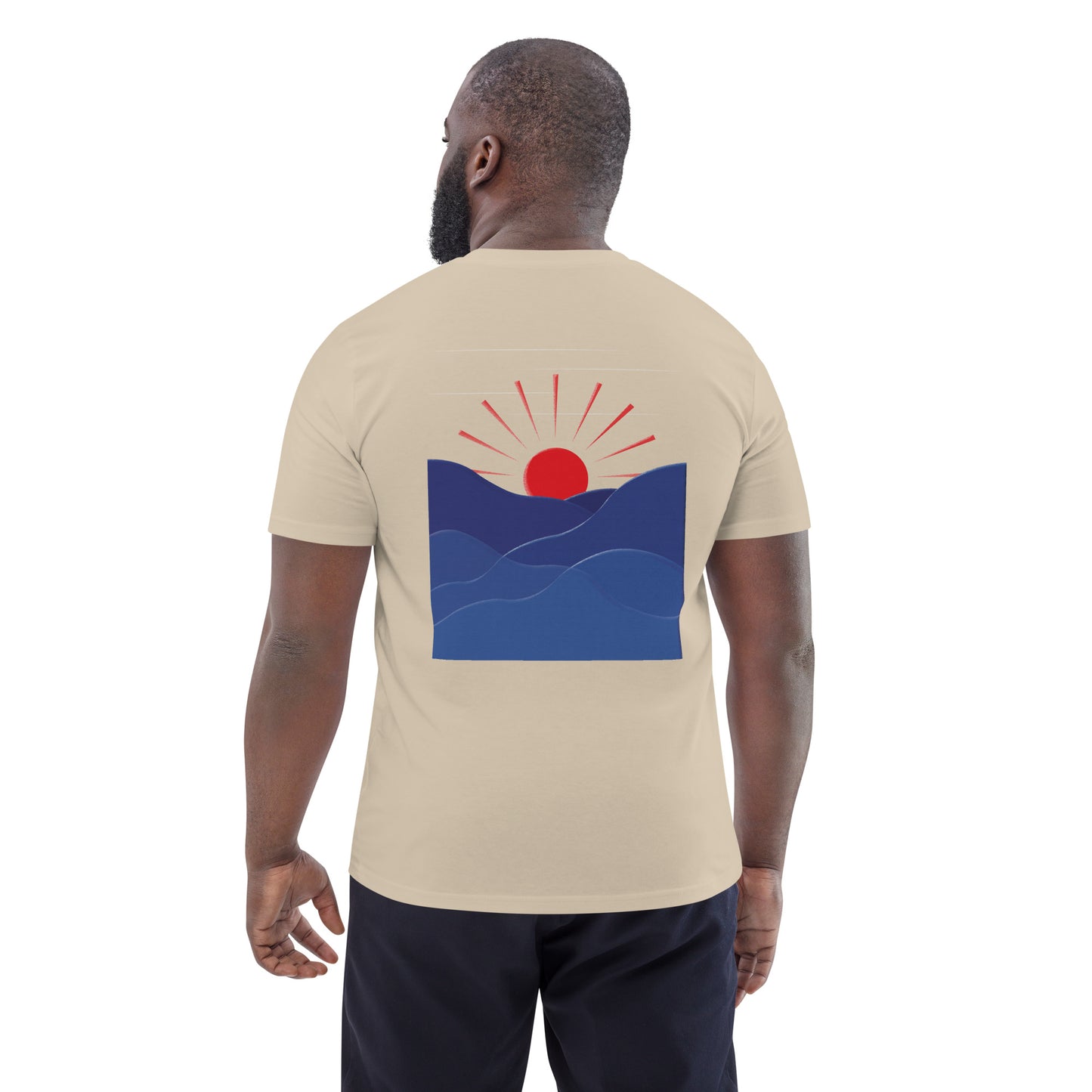 Unisex organic cotton Sunset T-shirt