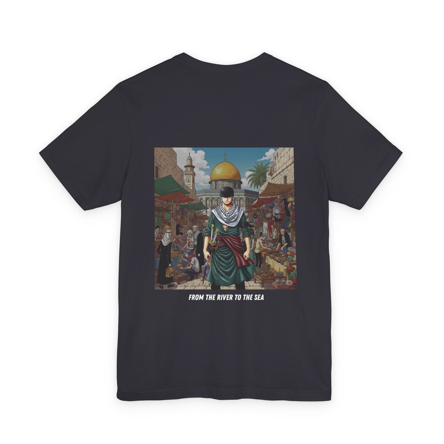 T-Shirt Free Palestine Zoro One Piece