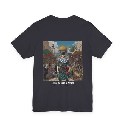 T-Shirt Free Palestine Zoro One Piece