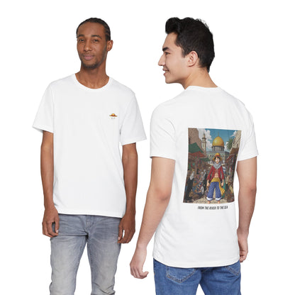 T-Shirt Free Palestine Luffy One Piece