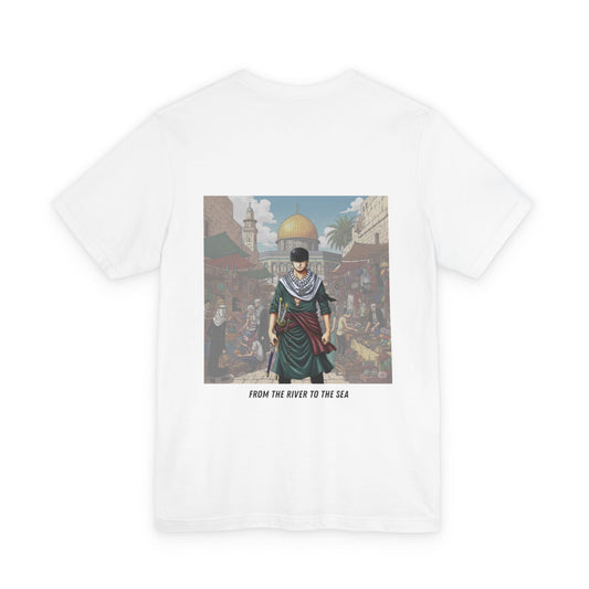 T-Shirt Free Palestine Zoro One Piece