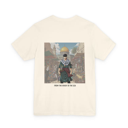 T-Shirt Free Palestine Zoro One Piece