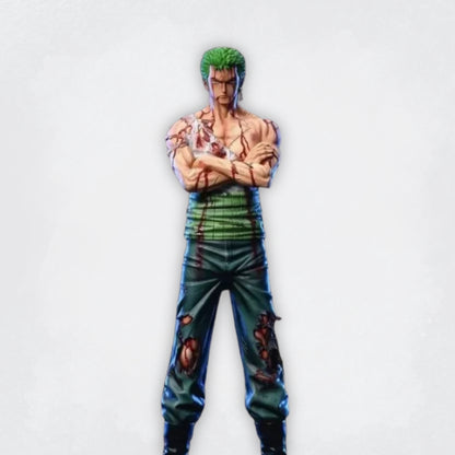 Figurines Luffy / Zoro / Sanji après combat