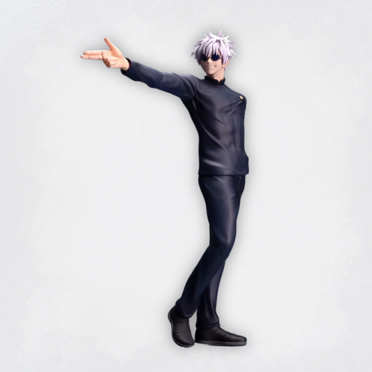 Gojo Satoru figure with glasses