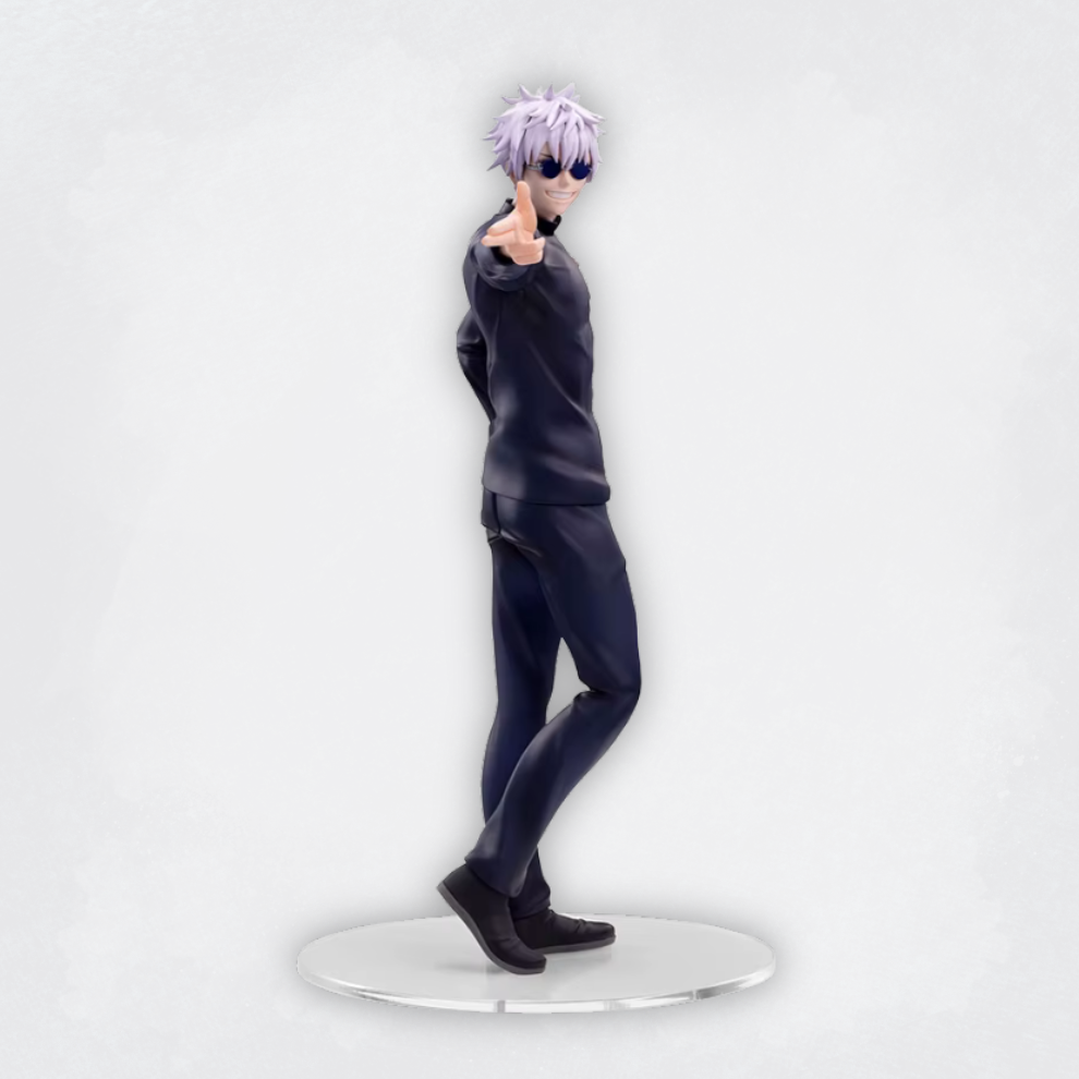 Gojo Satoru figure with glasses
