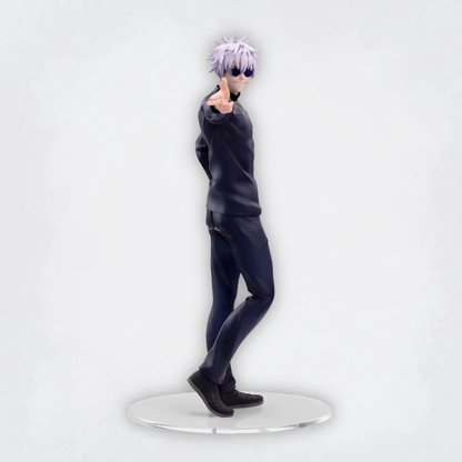 Gojo Satoru figure with glasses