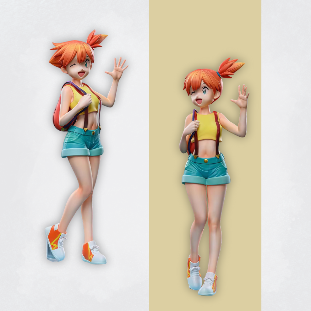 Sasha / Pierre / Ondine figurines